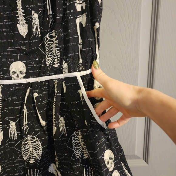 Folter Modcloth skeleton dress - Picture 3 of 6